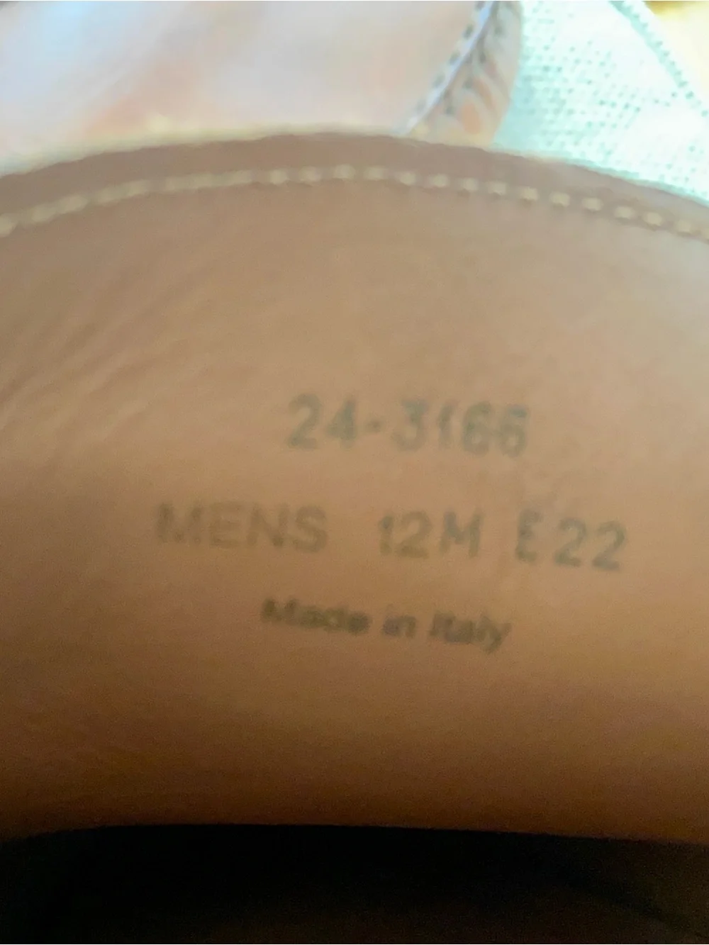 Italian Driver Men’s Penny Loafers in Brown Leather 12M